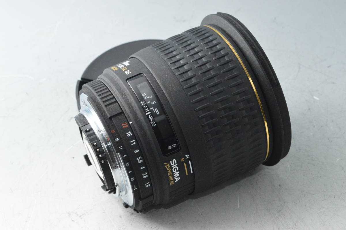 8260 【美品】 SIGMA シグマ 28mm F1.8 EX DG ASPHERICAL MACRO Nikon