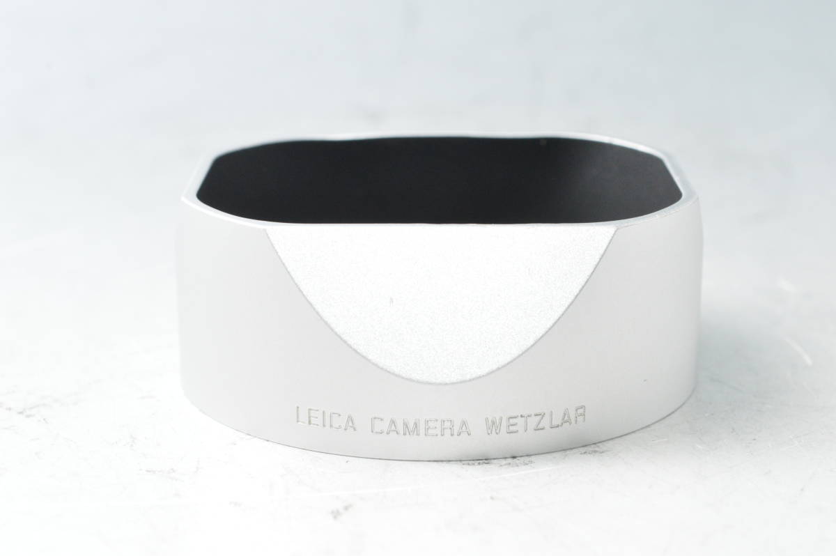 #8346 【良品】 Leica ライカ Mズマリット用 フード 35/50 新型 シルバー