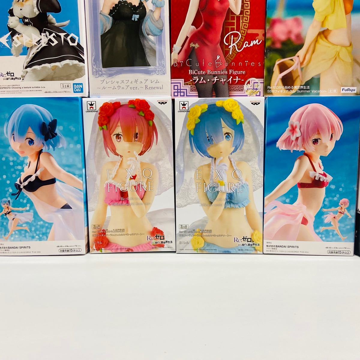 未開封】リゼロ プライズ フィギュア まとめ 23体 セット 大量 / Re