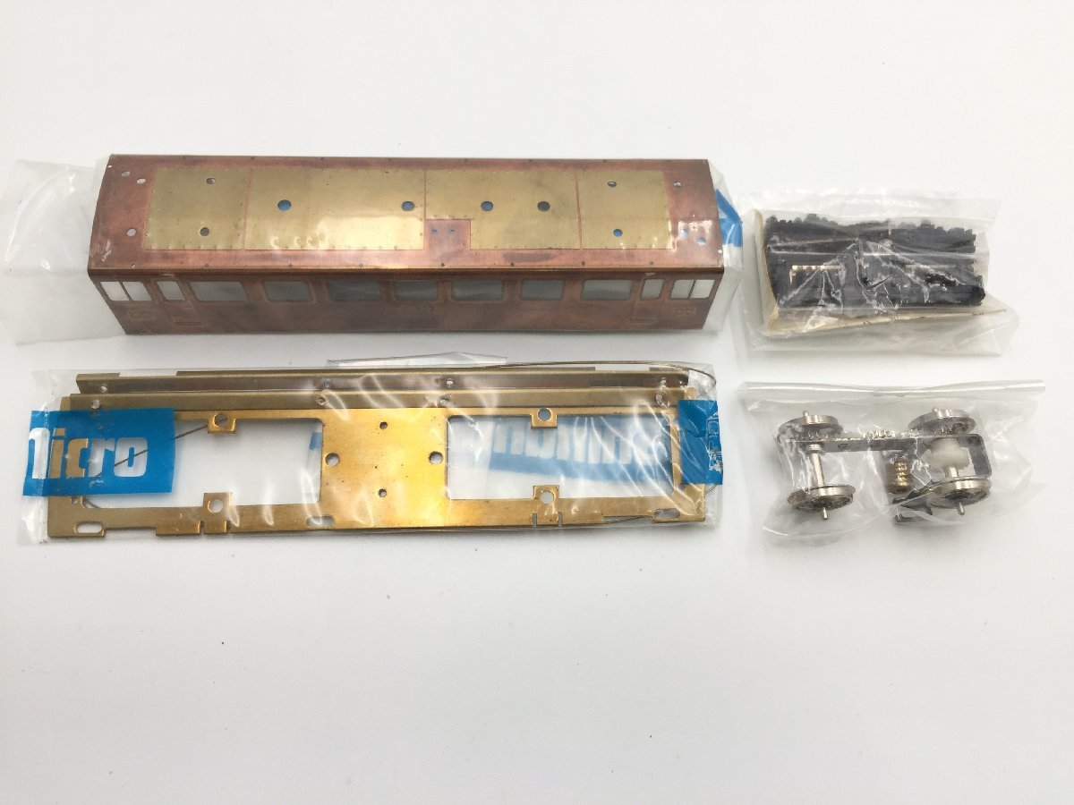 未組み立て Shinano micro しなのマイクロ ED60直流電機　エレメンタリーシリーズ TOTAL KIT 鉄道模型 HOゲージ 現状品 OYT0065su_画像5