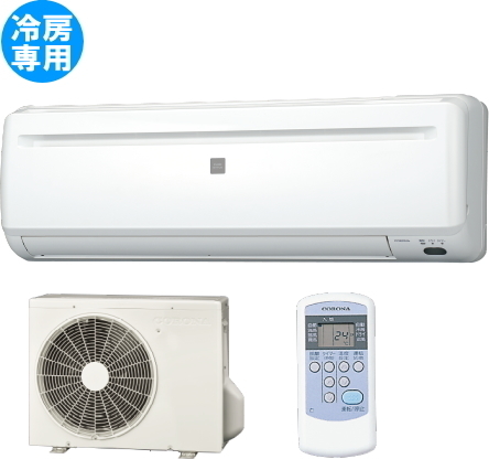工事券別途購入可能商品】コロナ:冷房専用エアコン(コンパクトタイプ