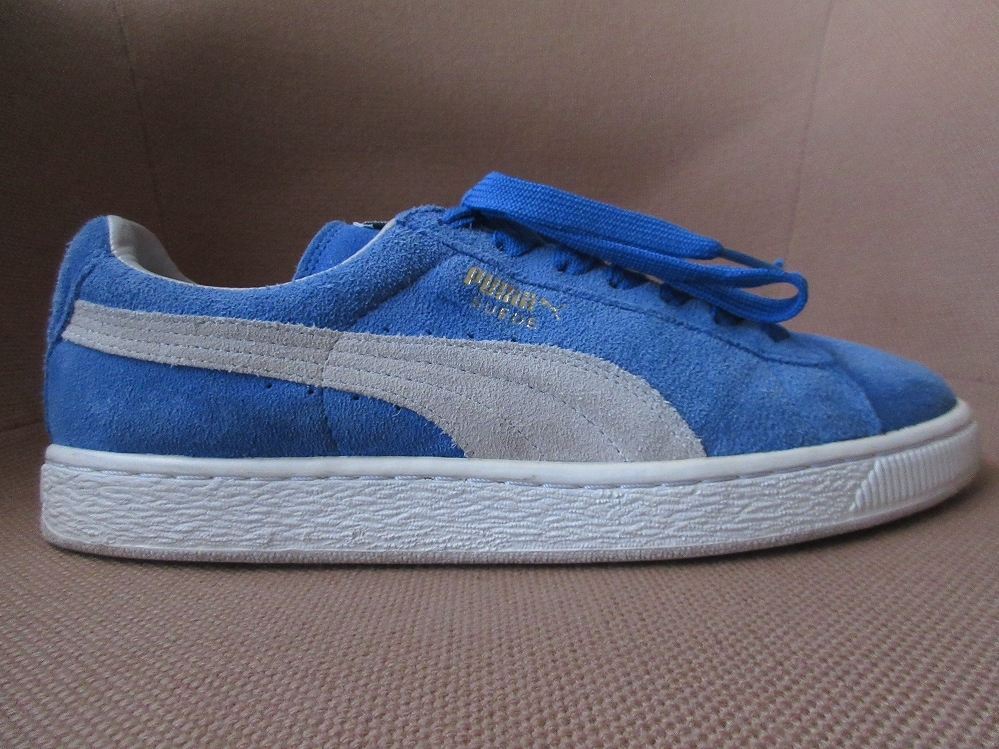 PUMA SUEDE CLASSIC スニーカー 27cm ブルー系 プーマ スエード クラシック スウェード ローカット シューズ クライド CLYDE 復刻 レプリカ_PUMA　SUEDE CLASSIC・スニーカー