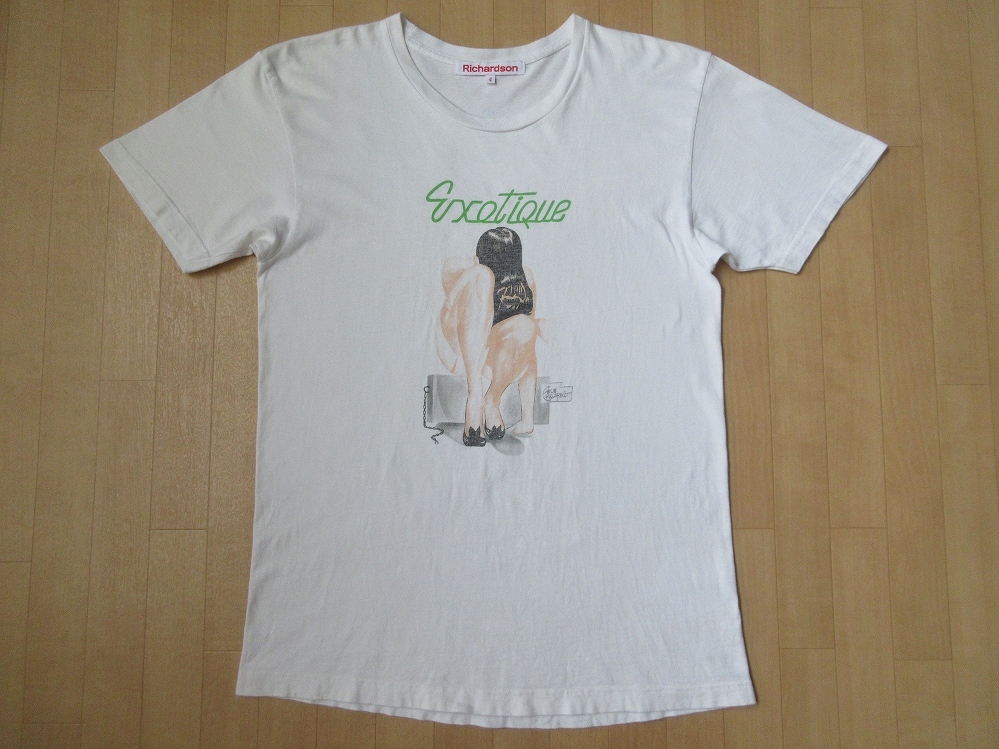 Richardson Gene Bilbrew A8 Exotique Tシャツ 4 リチャードソン ポルノ マガジン フェティッシュ ヌード ART 芸術 現代美術 エロ 美術館_A8・Exotique・Tシャツ表面