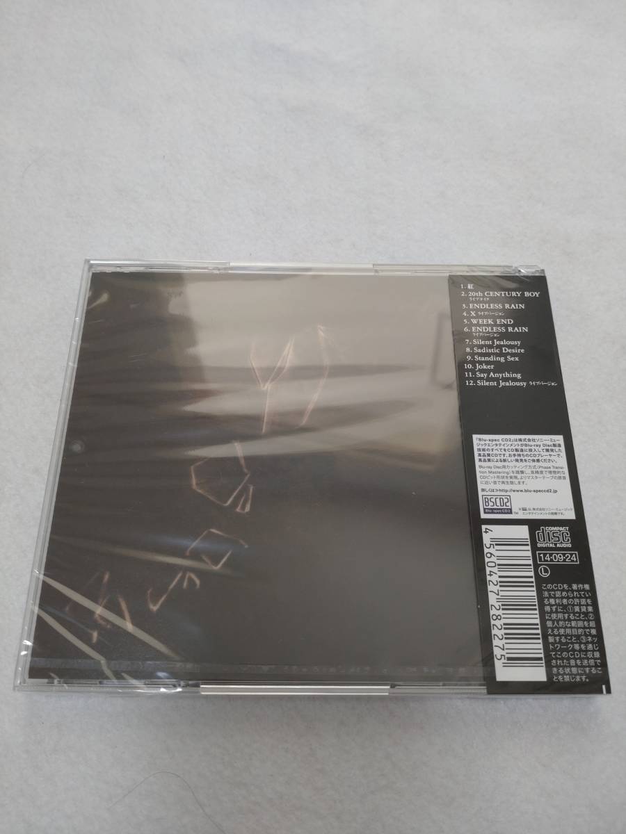 X / エックス シングルズ 【Blu-spec CD2】 (未開封品)　XJAPAN　X JAPAN エックスジャパン TOSHI hide YOSHIKI ブルースペックCD singles_画像3