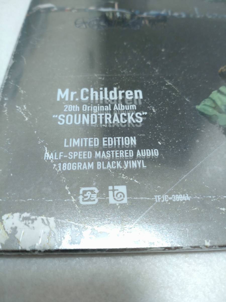 Mr.Children / SOUNDTRACKS 【初回生産限定盤Vinyl】〈LPレコード〉 (未使用品) ミスターチルドレン ミスチル 桜井和寿 サウンドトラックスの画像2