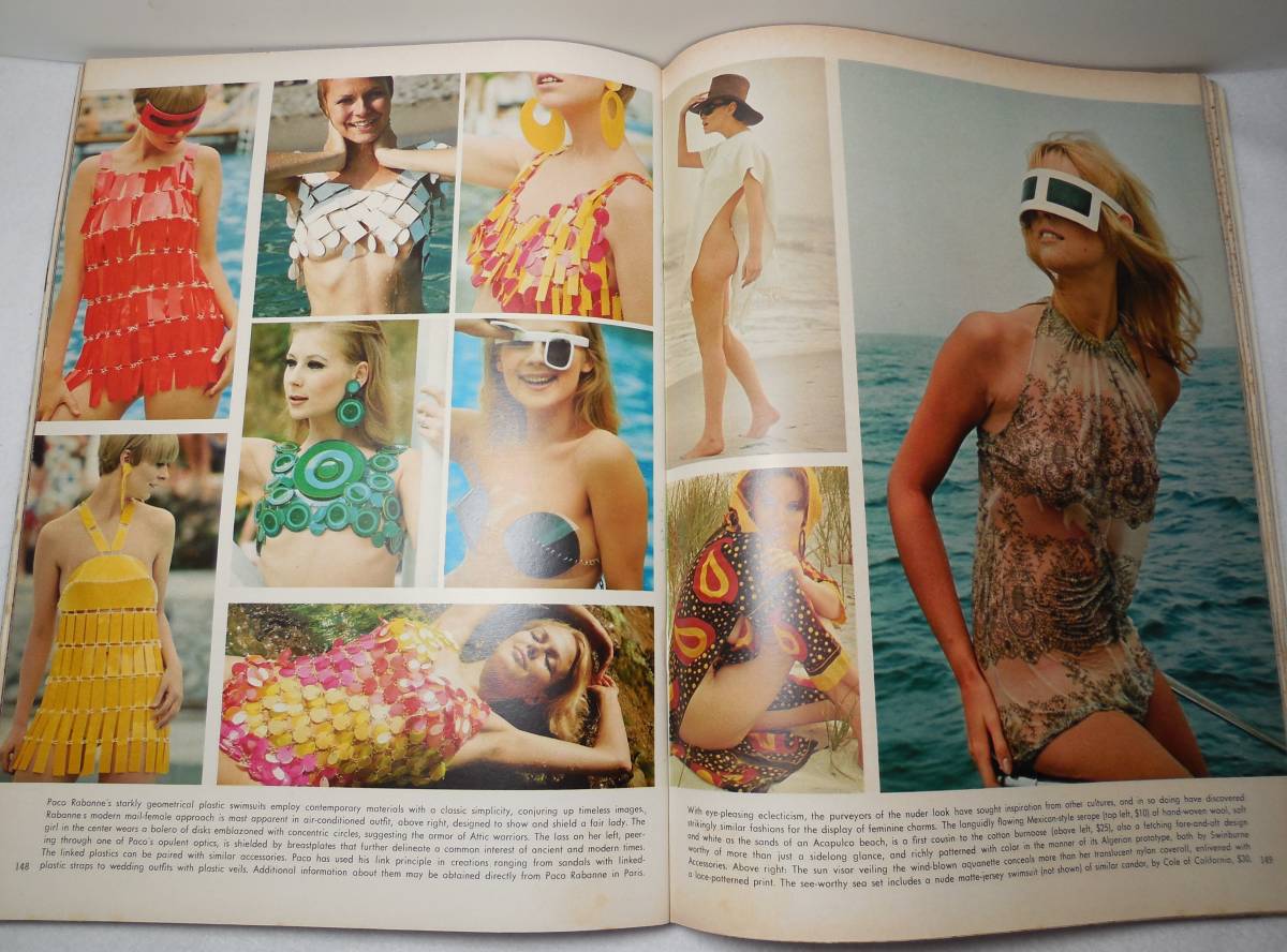 1966年 昭和41年 洋雑誌 USA「PLAYBOY」１２冊セット ヌード ファッション 広告 イラスト アメリカ文化 他 _画像10