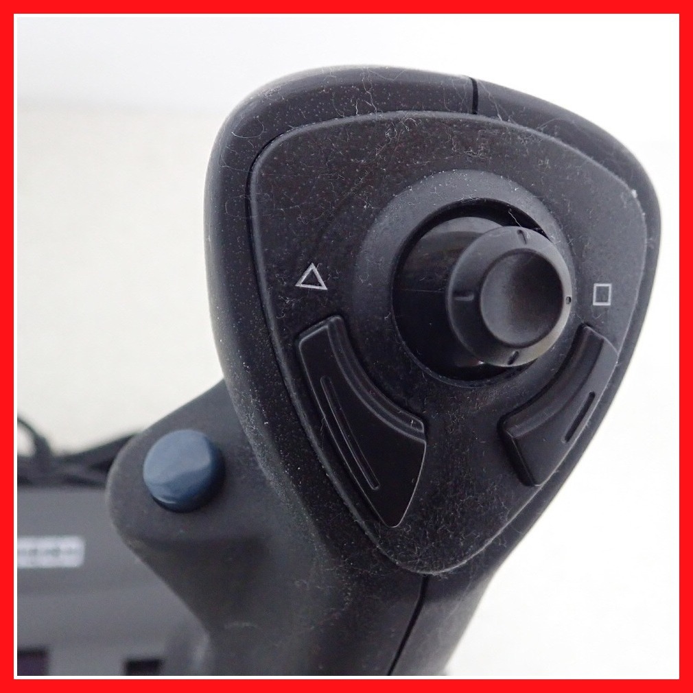 動作品 PS2 プレステ2 FLIGHT STICK エースコンバット04専用フライトスティック ホリ HORI【20_画像10