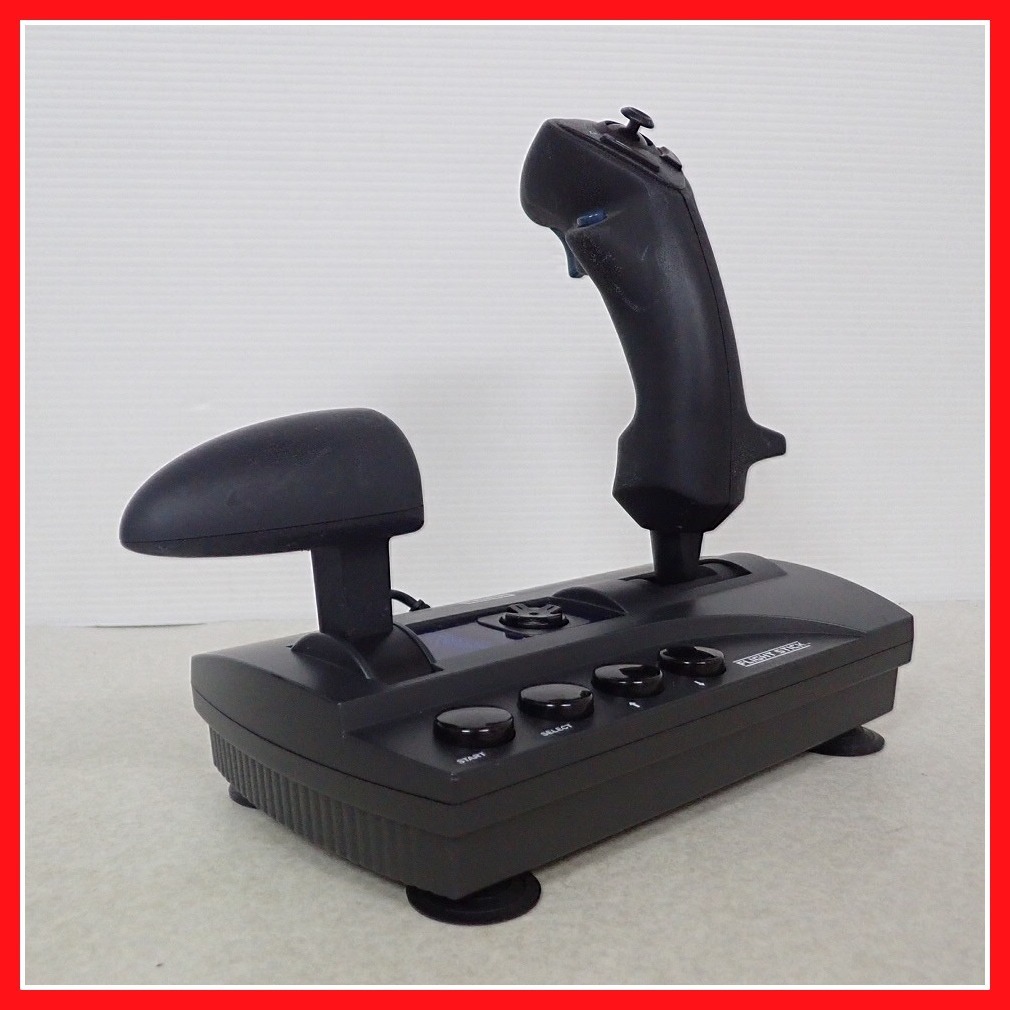 動作品 PS2 プレステ2 FLIGHT STICK エースコンバット04専用フライトスティック ホリ HORI【20_画像4