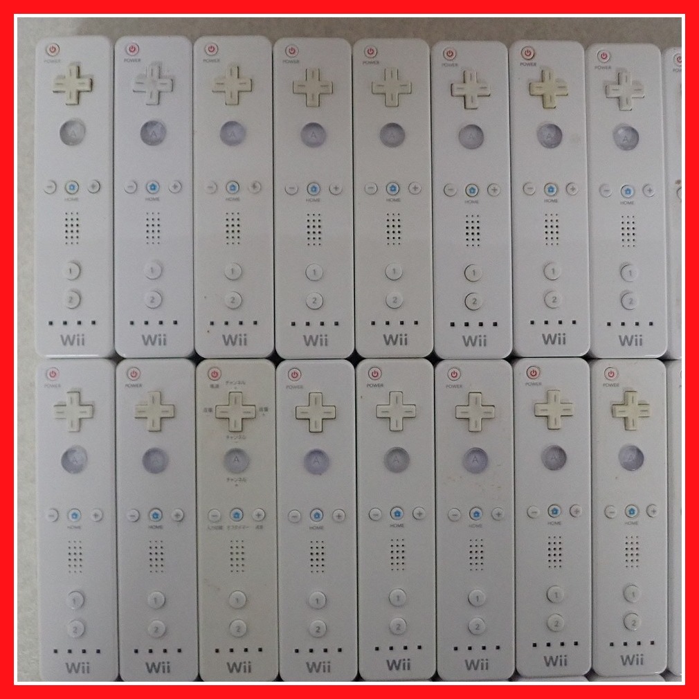 Wii リモコン コントローラ RVL-003 ホワイト まとめて50個大量セット 任天堂 Nintendo【20_画像2