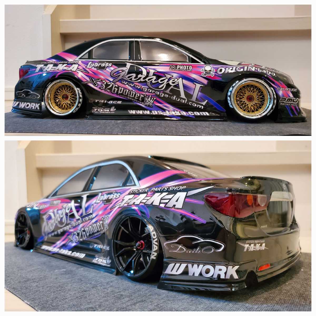 Yahoo!オークション - ボディのみ オーバードーズ マークX 1/10 Yahoo!オークション - ボディのみ オーバードーズ マークX 1/10