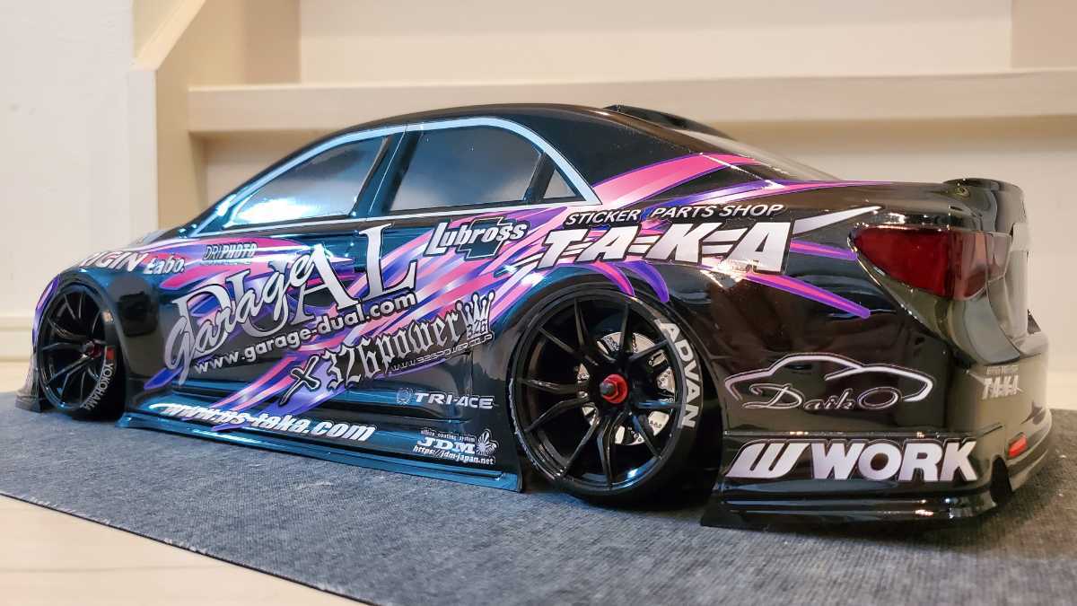 Yahoo!オークション - ボディのみ オーバードーズ マークX 1/10 Yahoo!オークション - ボディのみ オーバードーズ マークX 1/10