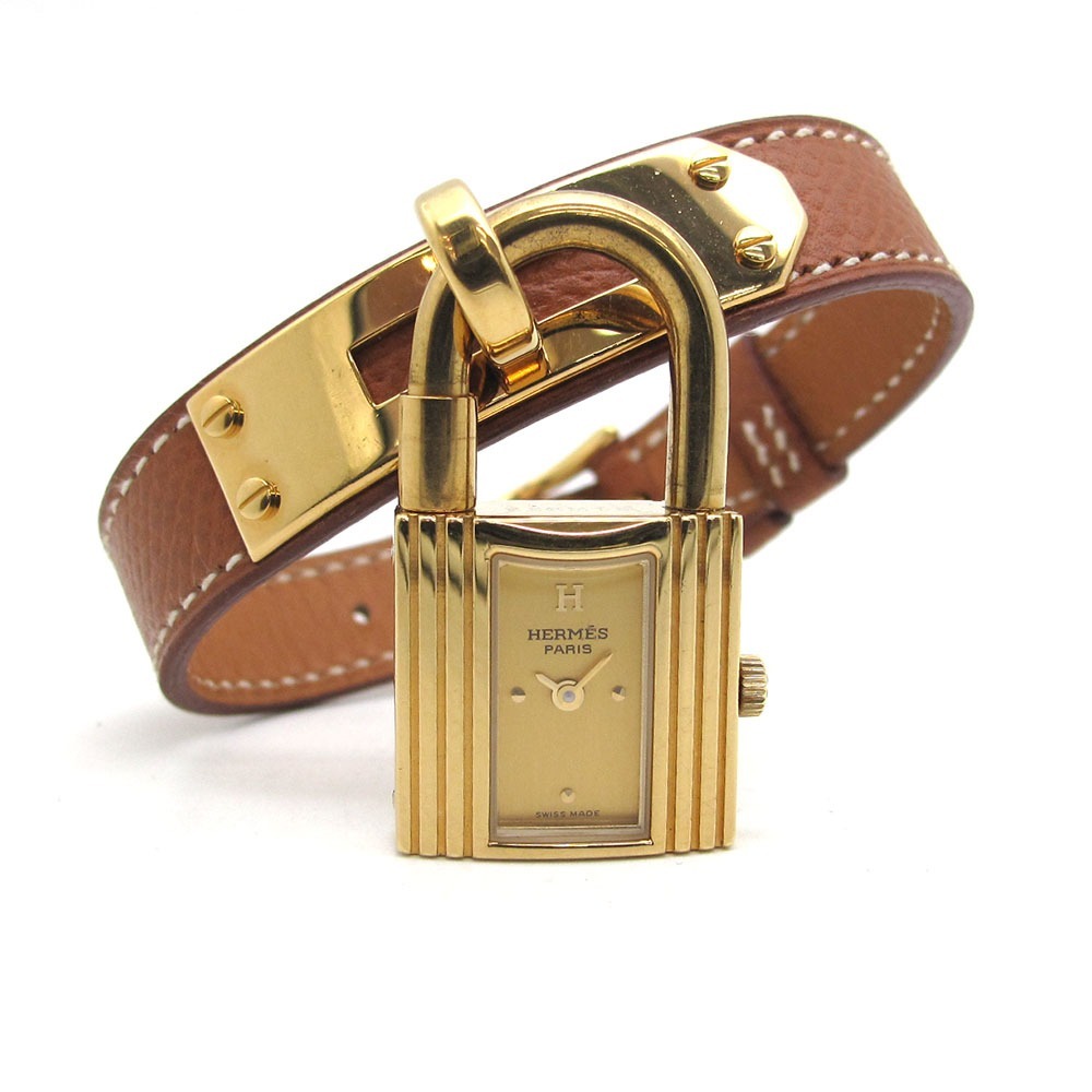 HERMES エルメス 腕時計 ケリーウォッチ KE1.201 ゴールド 〇Z刻印