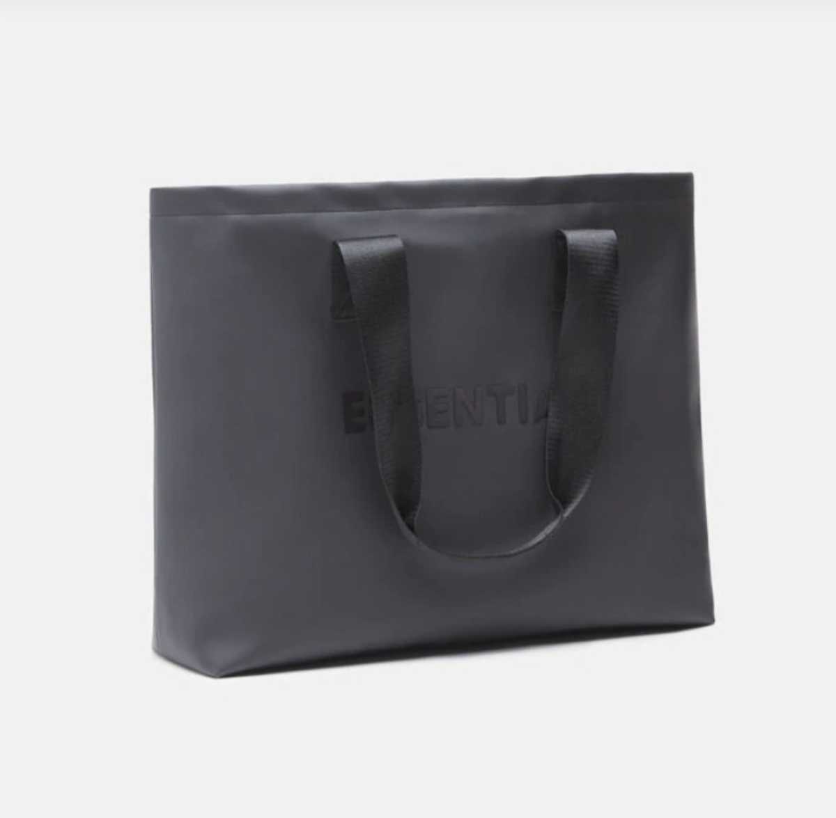 一円スタート★Fear of God Essentials tote bag トートバック 男女兼用 BLACK ★