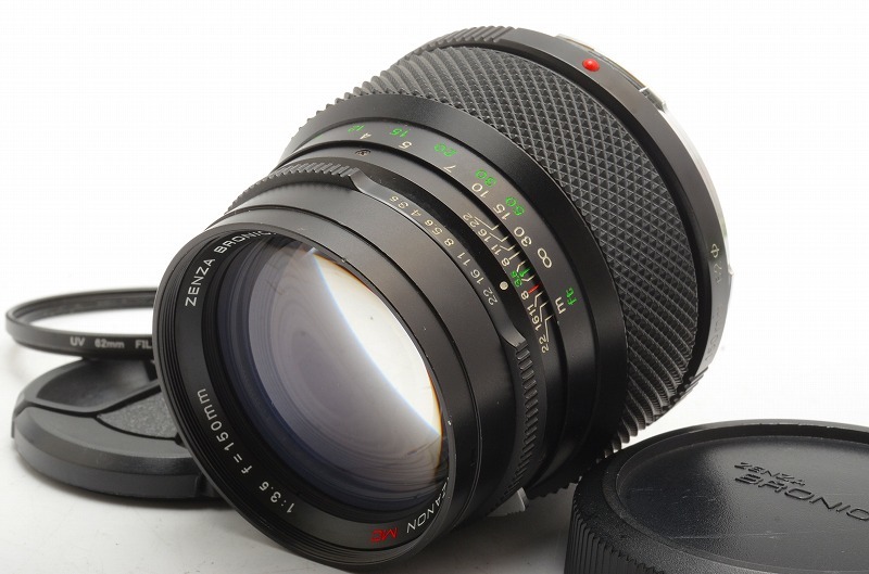 【 きれいな外観 】ZENZA BRONICA ゼンザブロニカ ZENZANON MC 150mm F3.5 中判カメラ用 単焦点＜フィルター,前後キャップ＞1121211T8922s_画像1