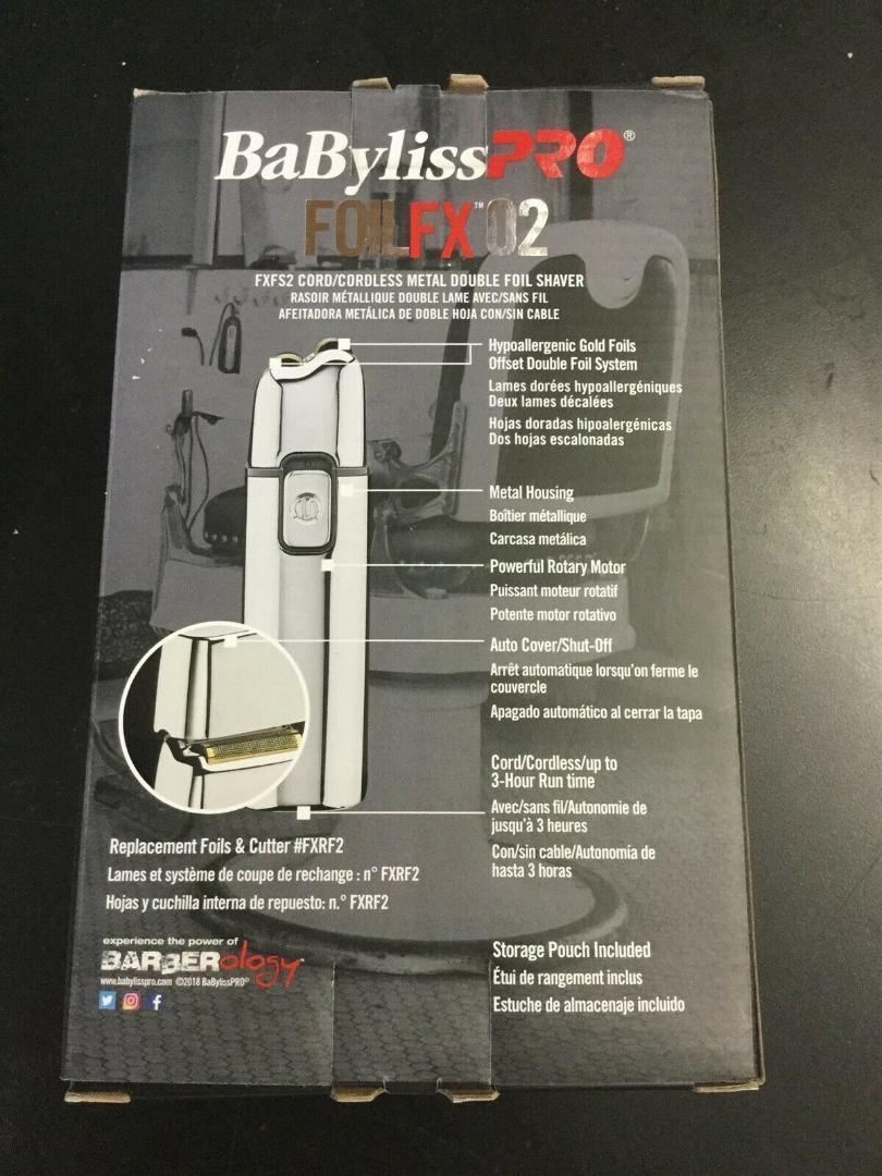 新品未使用 検品済 BaByliss Pro ベビリスプロ FOILFX02 Cordless