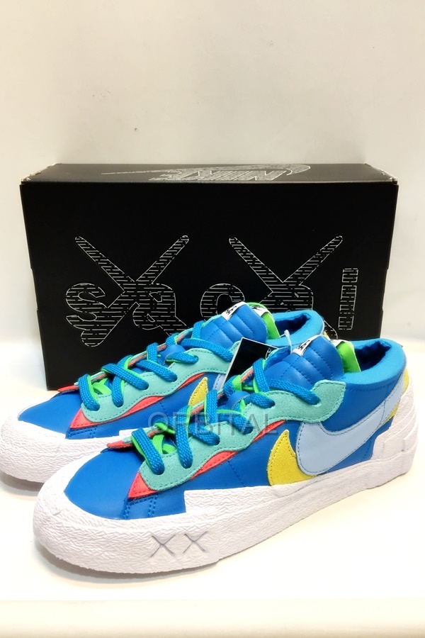 代官山)ナイキ×サカイ×カウズ NIKE BLAZER LOW x SACAI x KAWS ...