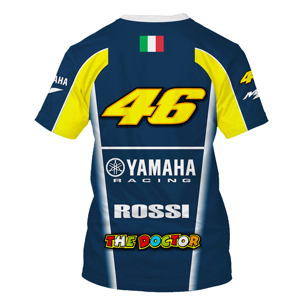 YAMAHA Rossi 46 バレンティーノロッシ Moto GP Tシャツ - バイク