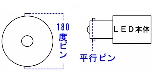 即決2個で350円★LEDウインカー球ホワイト★送料120円_画像4