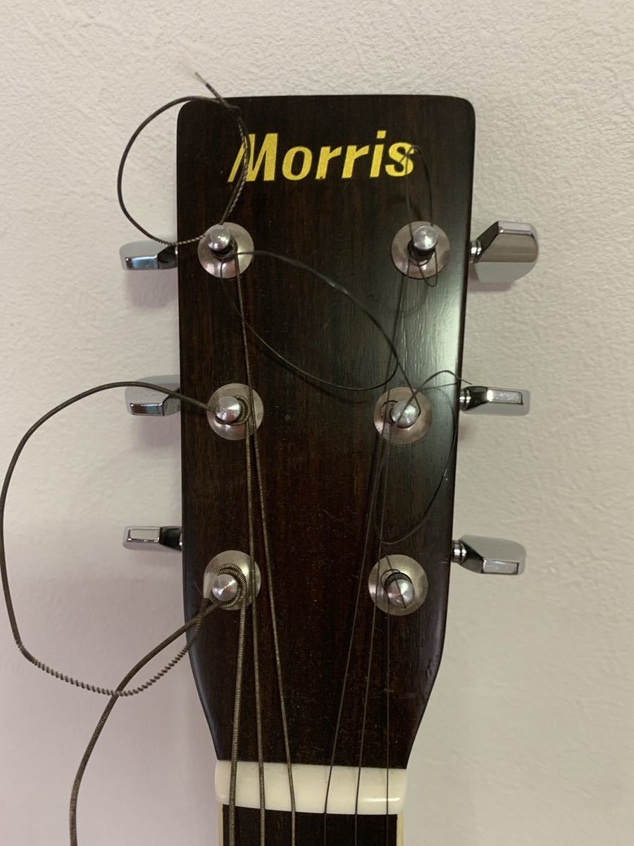 ★ Morris W-20 モーリス アコースティックギター ハードケース付き 日本製　美品_画像5