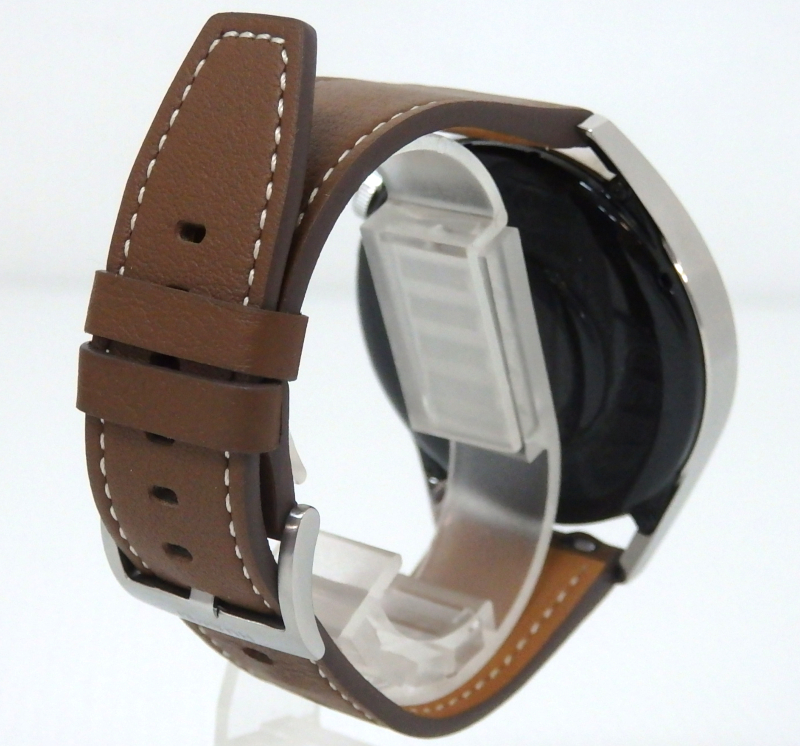 HUAWEI WATCH GT3 46mm GT 3 スマートウォッチ ブラウンレザー ファー