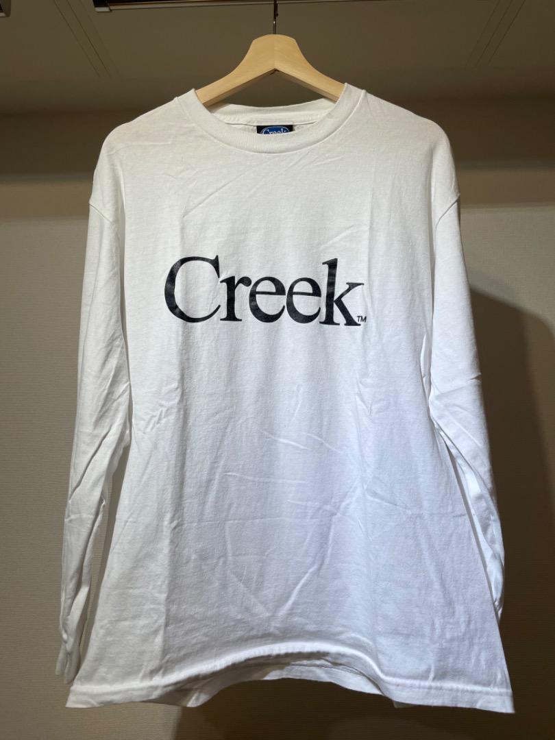 ロングTシャツ ホワイト creek anglers device