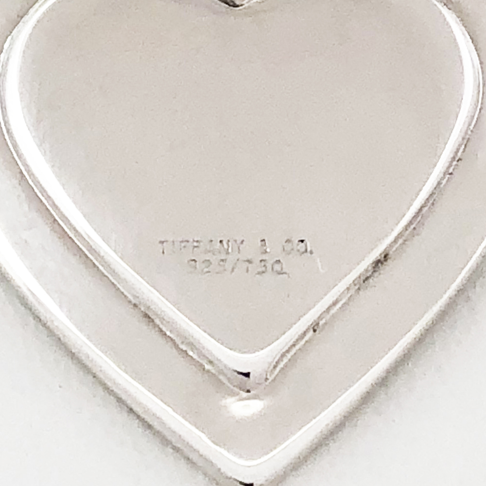 TIFFANY&Co. ティファニー ハート プレートK18 シルバー925 TIFFANY&Co. ティファニー ハート プレートK18 シルバー925