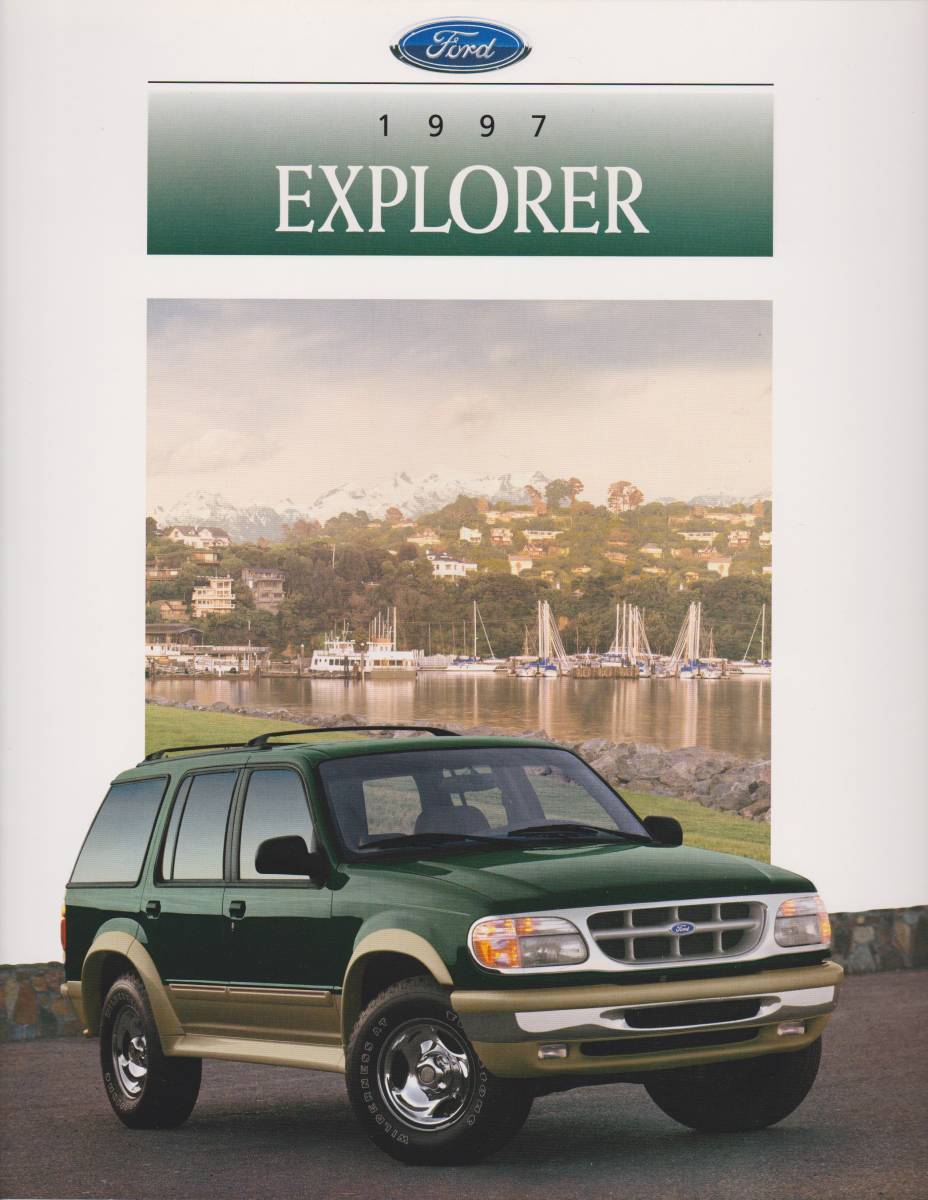 アメリカ仕様　フォード　エクスプローラー　カタログ（97年）_画像1