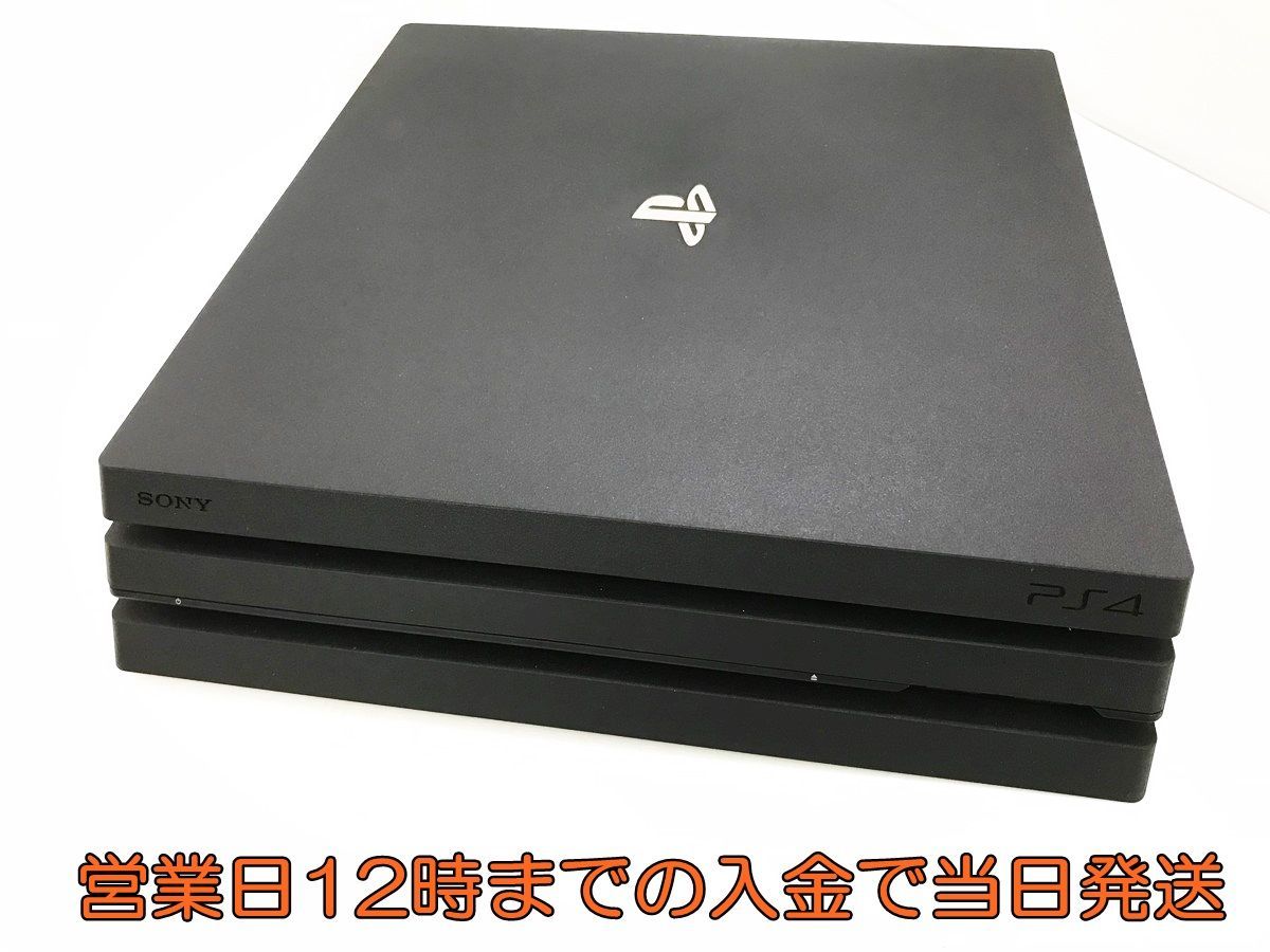 【1円】PS4 本体 PlayStation 4 Pro ジェット・ブラック 1TB (CUH-7000BB01) 初期化・動作確認済み 1A0601-1305yy/G4_画像3