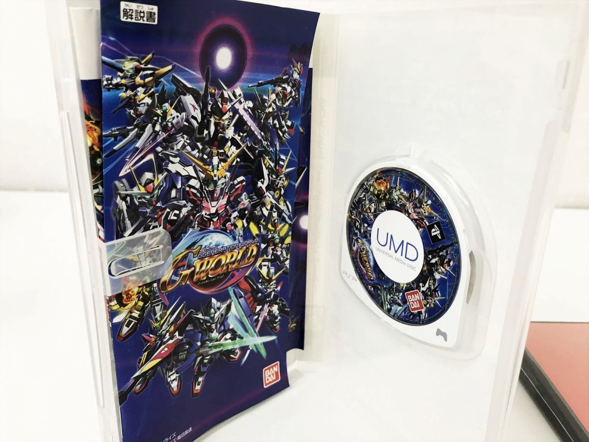 【1円】PSP ソフト SDガンダム ジージェネレーションワールド コレクターズパック 限定版 DVD未開封 EC36-870jy/F3_画像5