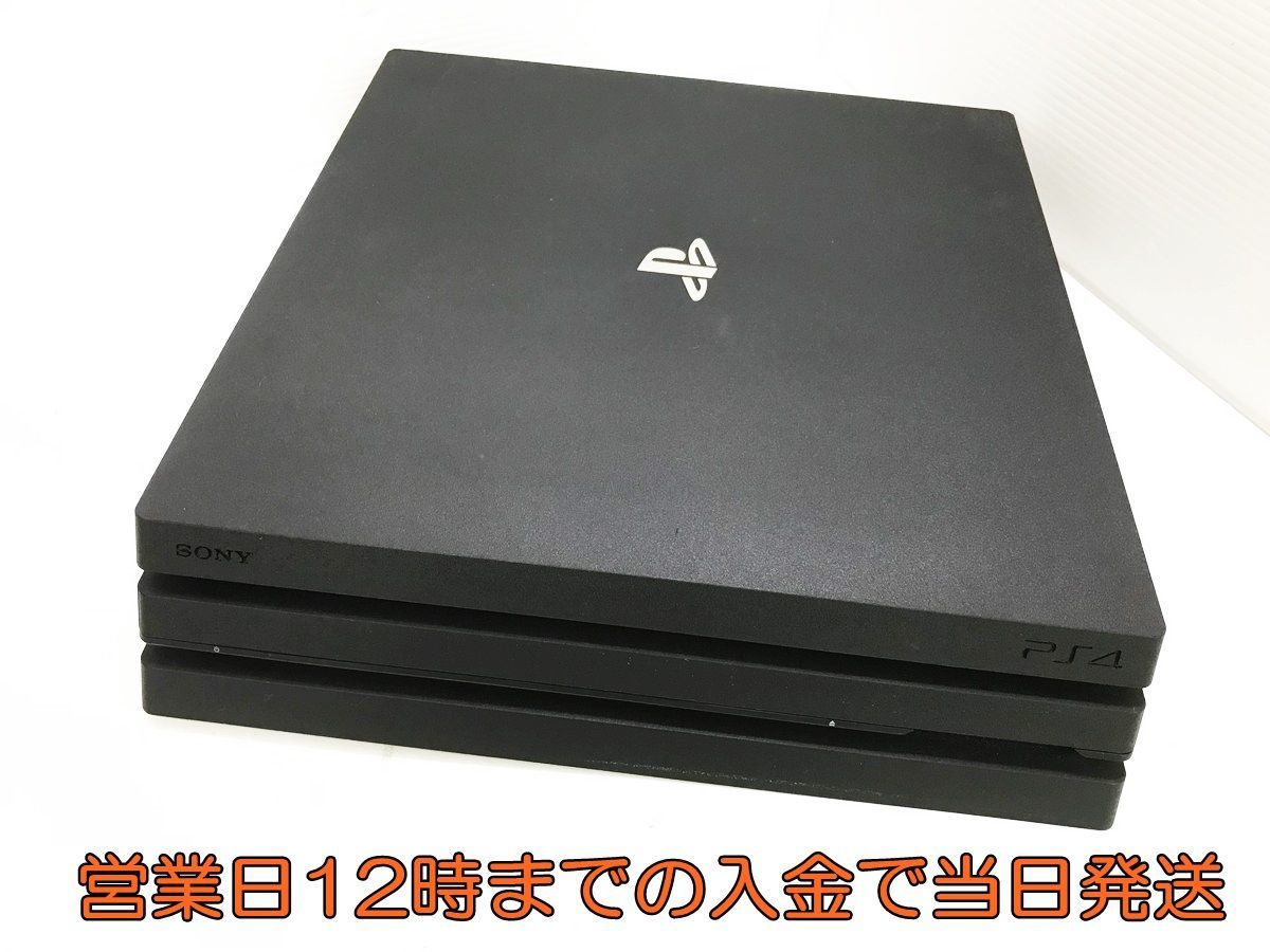 【1円】PS4 本体 PlayStation 4 Pro ジェット・ブラック 1TB (CUH-7000BB01) 初期化・動作確認済み 1A0601-1335yy/G4_画像3