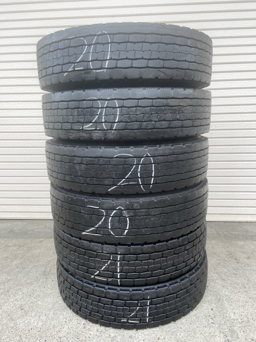 送料無料　DUNLOP SP680 225/80R17.5 123/122L 20年4本　21年2本　6本セット_画像1