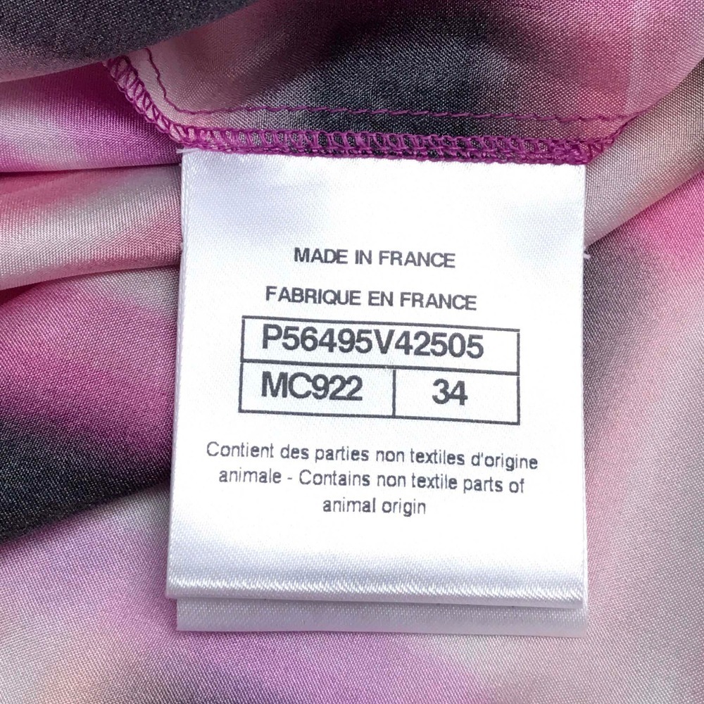 新品同様 CHANEL シャネル ノースリーブシャツ チェック柄 17S CC ココ