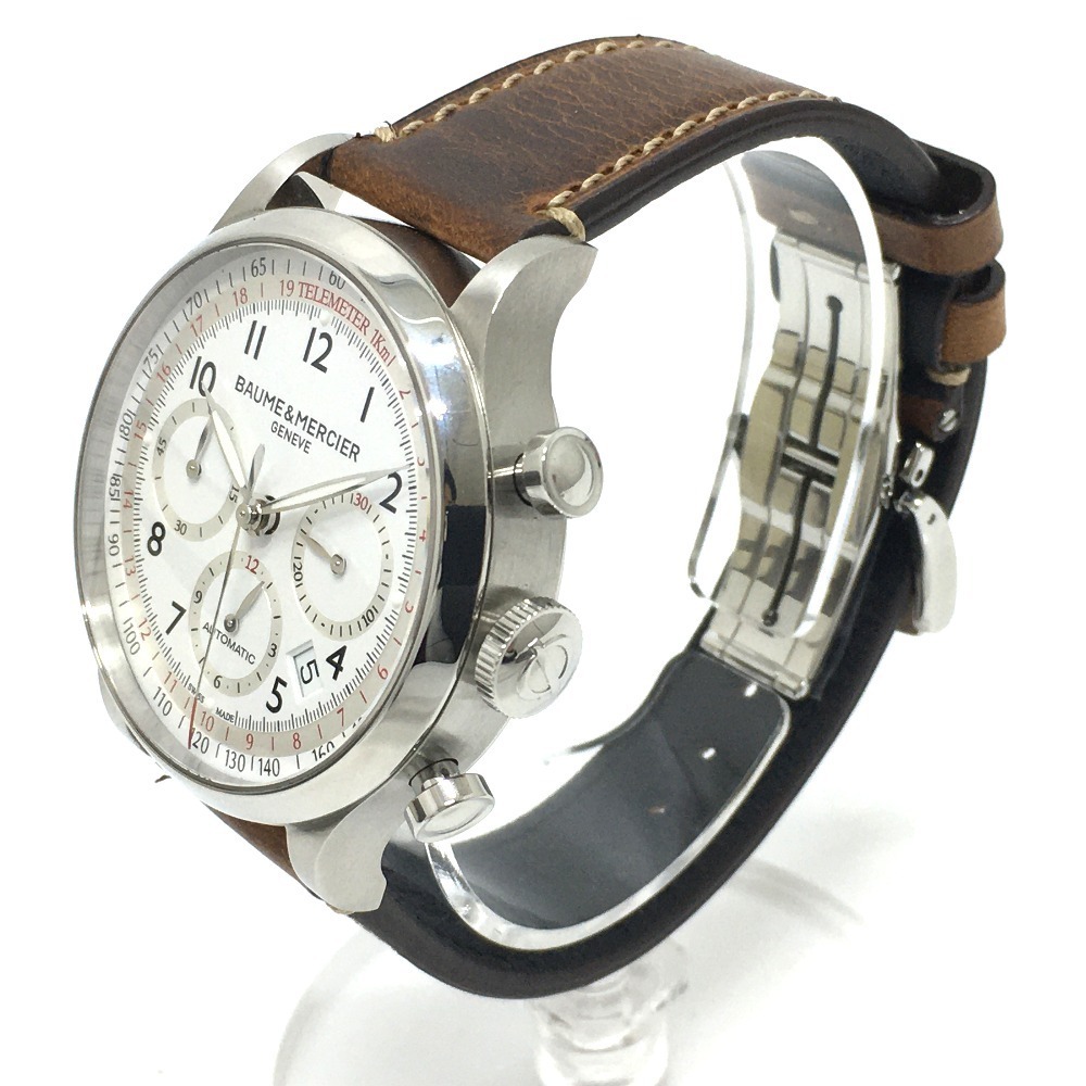 Baume & Mercier ボーム&メルシェ MOA10000 裏スケ クロノグラフ