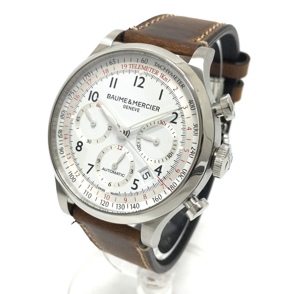 Baume & Mercier ボーム&メルシェ MOA10000 裏スケ クロノグラフ