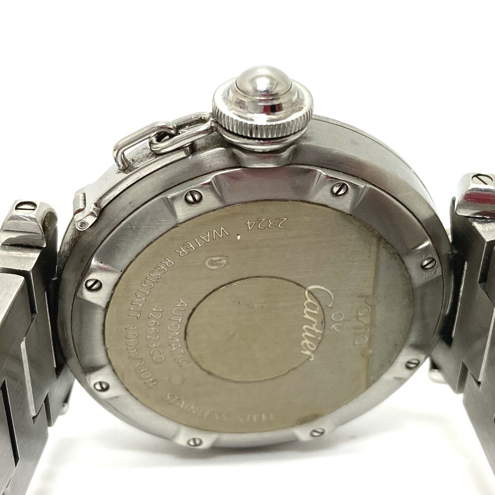 CARTIER カルティエ W31043M7 パシャC 2324 自動巻き デイト 腕時計 SS 