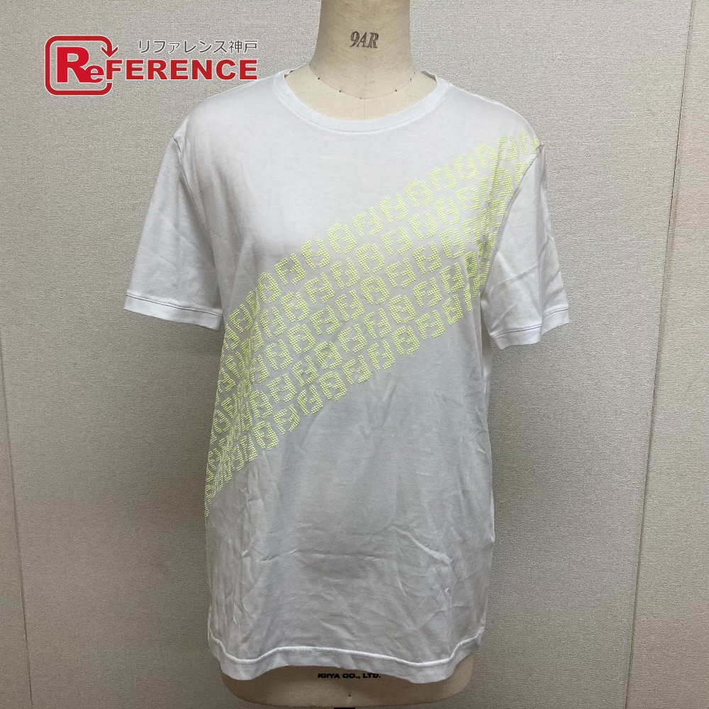 お気に入り】 半袖Tシャツ トップス FFロゴ FY0894 フェンディ FENDI