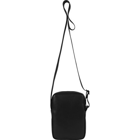 希少★新品本物【黒】★LACOSTE Shoulder Bag ラコステコラボ ショルダーバッグ 型押 レザー 正規店購入 シュプリーム 入手困難Supreme19SS_画像2