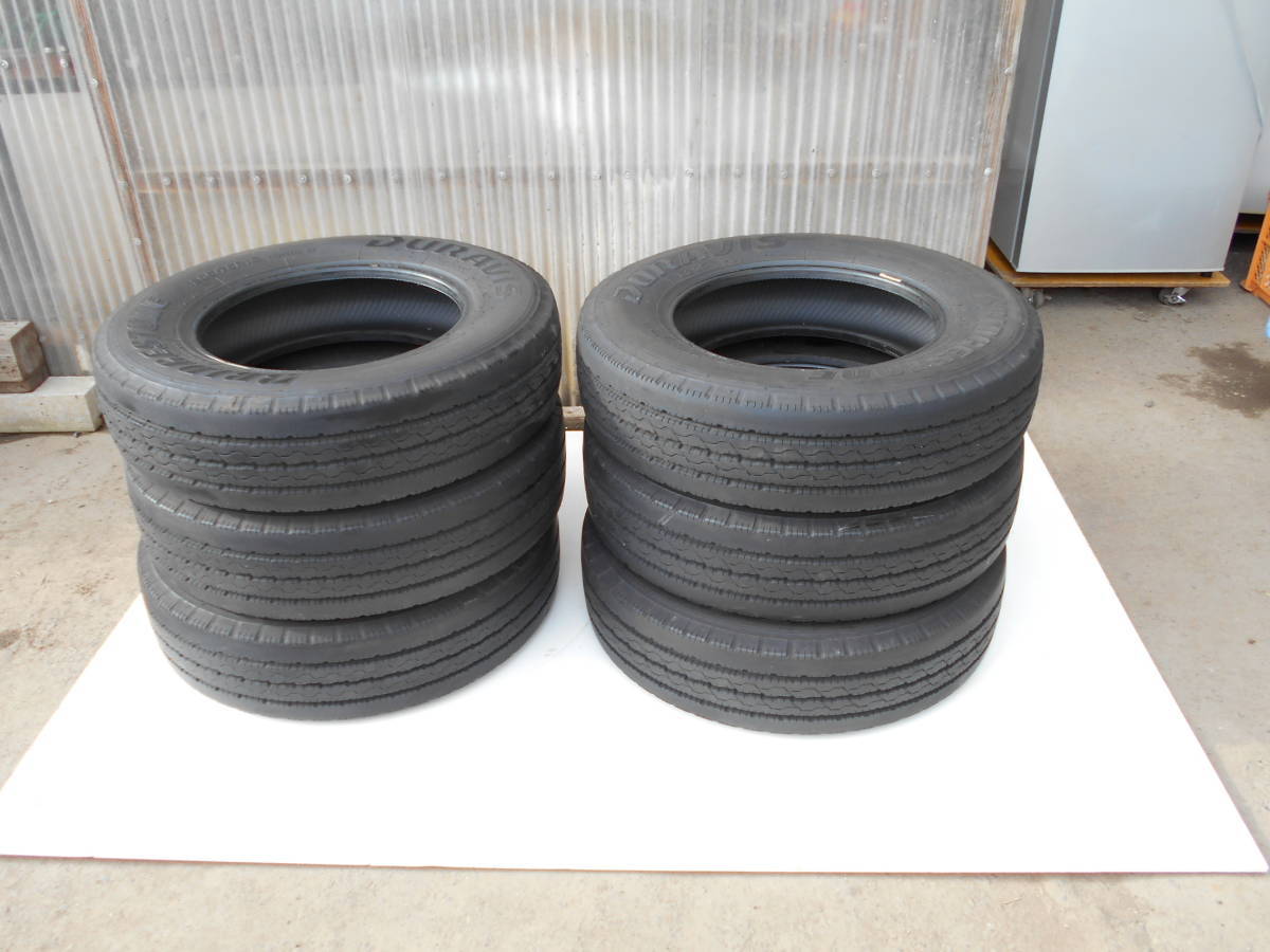 20年製 ブリヂストン DURAVIS 205/75R16 6本セット トラック用タイヤ