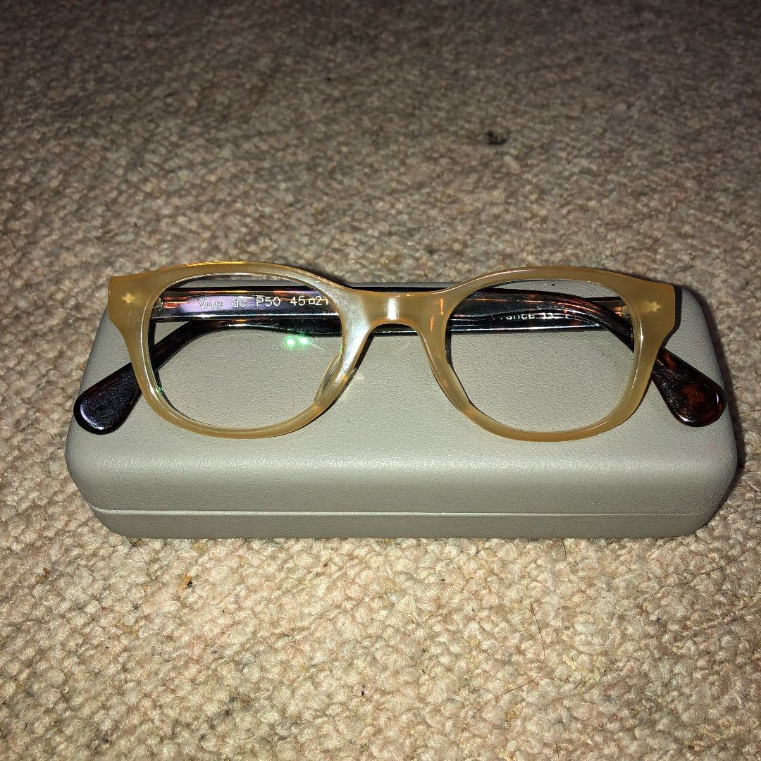 新品本物  アンティーク　白山眼鏡　ハンドメイド　メガネ　サングラス セル、プラスチックフレーム