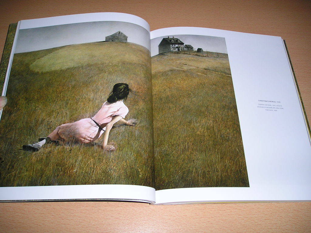洋書・Andrew Wyeth People and Places・アンドリューワイエス「クリスティーナの世界」その他の作品精選集_画像2