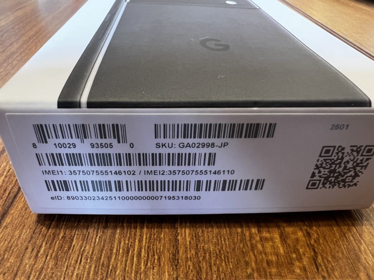 新品未使用、判定◯ Google Pixel 6a 128GB Charcoal SIMフリー 新品未使用、判定◯ Google Pixel 6a 128GB Charcoal SIMフリー