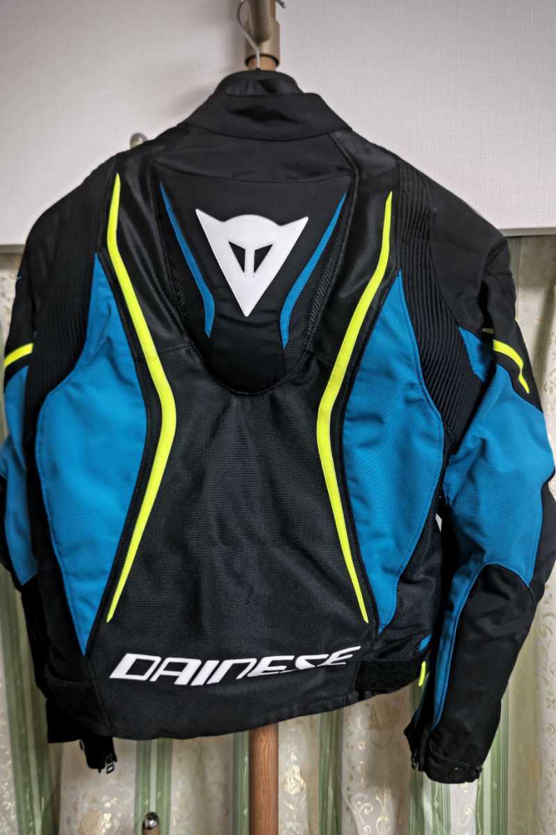 DAINESE】ESTREMA AIR TEX JACKET 48サイズ ブラック/ブルー/イエロー