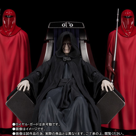 ■新品未開封 S.H.Figuarts パルパティーン皇帝‐Emperor's Throne Set‐（STAR WARS: Return of the Jedi) 輸送箱貼り跡無し 魂ウェブ商店