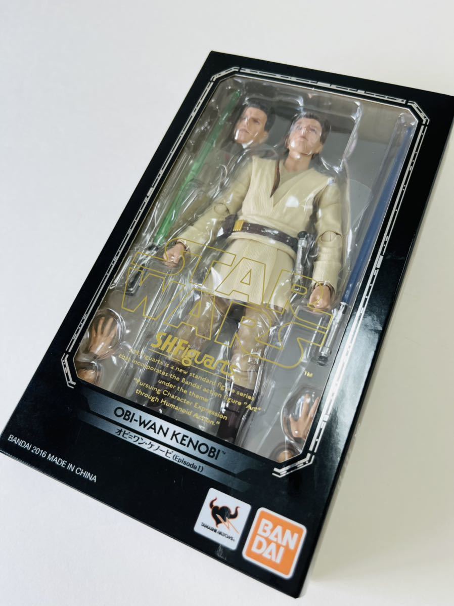 [ новый товар нераспечатанный ]S.H. figuarts Obi = one *keno-bi(EpisodeI) Star * War z* редкий * STAR WARS Obi one Bandai 