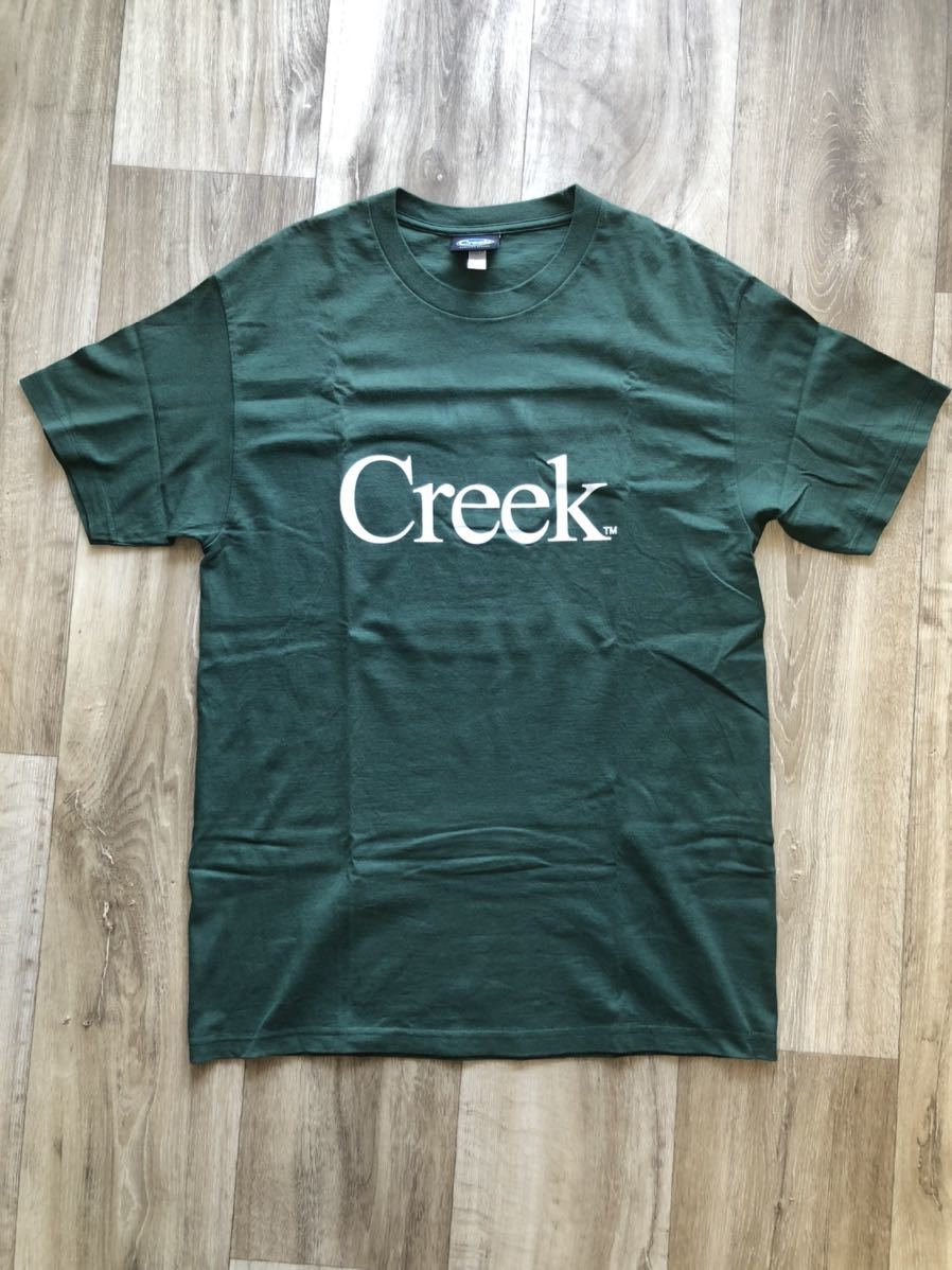 美品 希少 サイズL Creek Angler's Device creek anglers device Tシャツ Tee グリーン green MINNANO ミンナノ 1LDK
