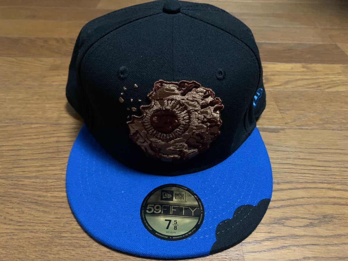 ミシカ セサミストリート クッキーモンスター NEW ERA サイズ7 5 ミシカ セサミストリート クッキーモンスター NEW ERA サイズ7 5