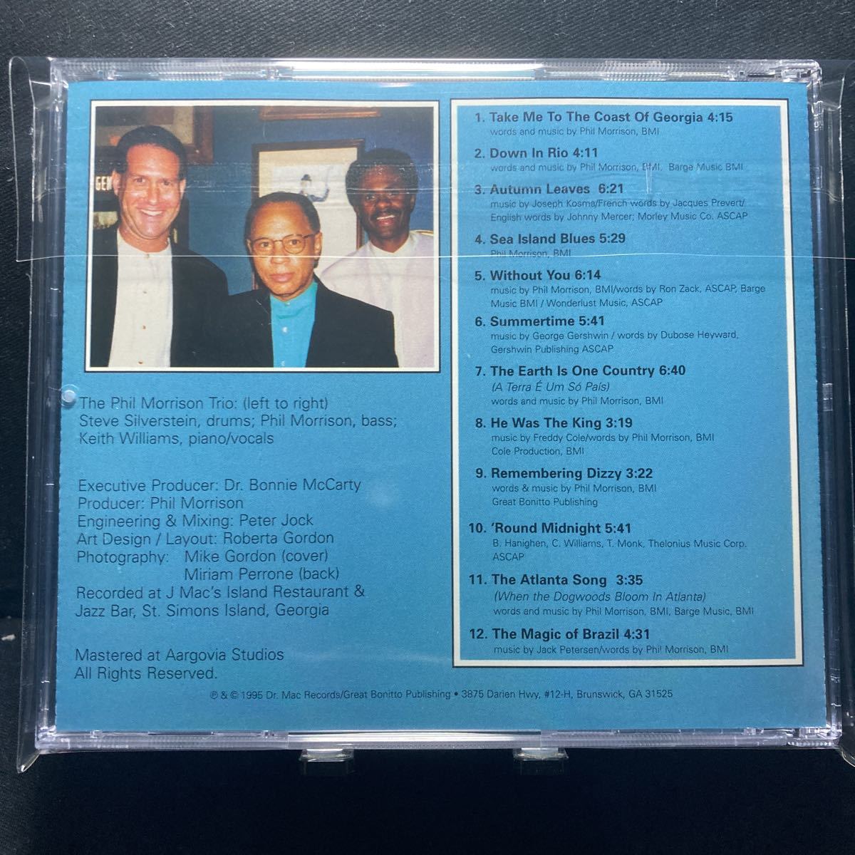☆中古CD☆ sea island blues / the Phil Morrison trioの画像2