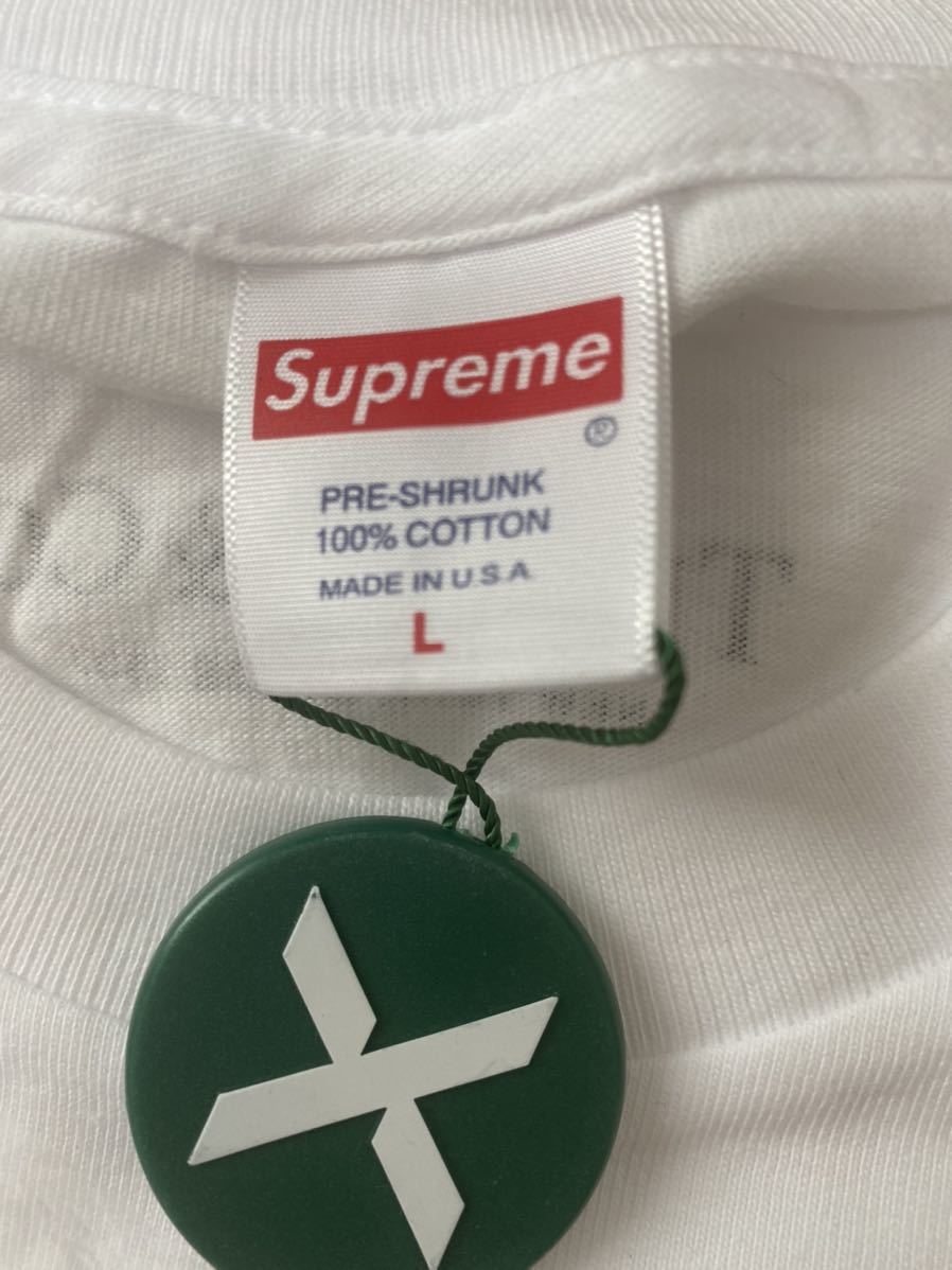 Supreme tiffany box logo tee シュプリーム ティファニー Lサイズ_画像2