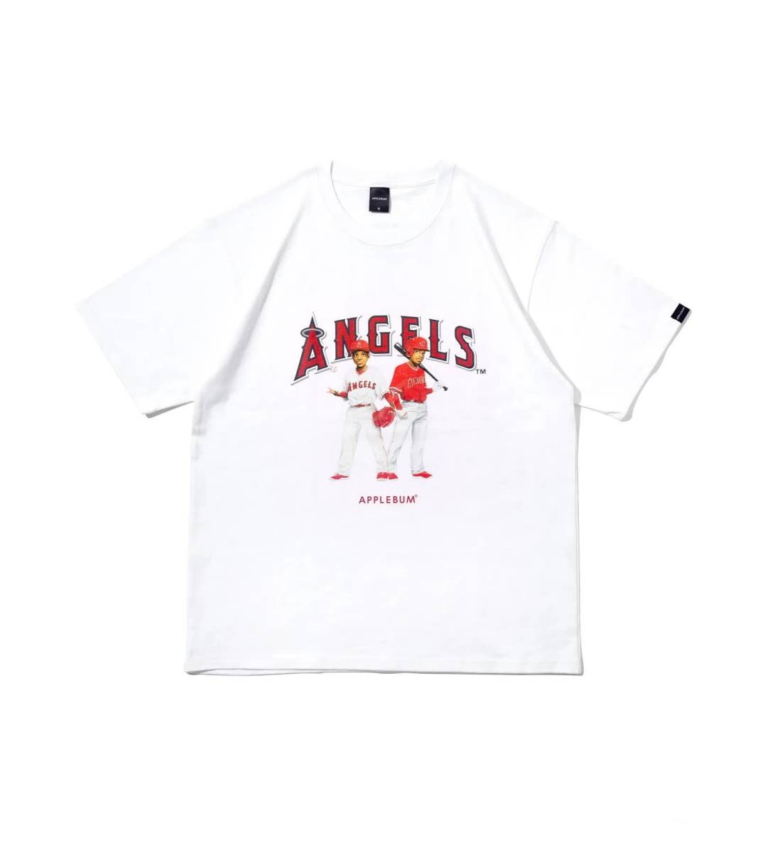 MLB × APPLEBUM “LA Angels Boy” T-shirt