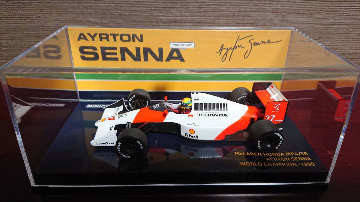 公式サイト C5260☆MINICHAMPSマクラーレン ホンダ MP4/5B セナ1990